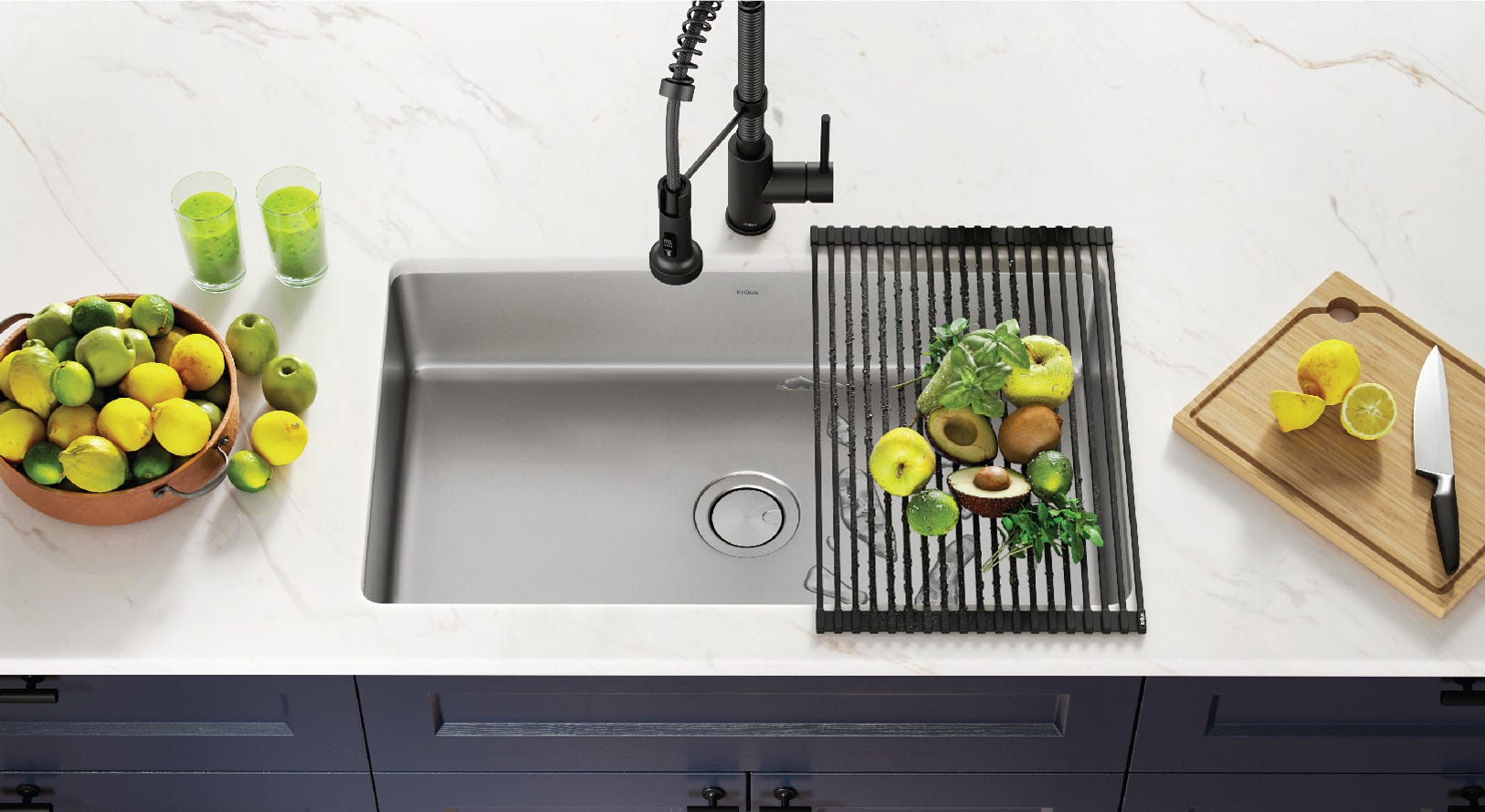 Kraus Trend Report: Kitchen Sinks for a Cleaner Kitchen