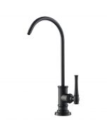 Allyn 100% Lead-Free Kitchen Water Filter Faucet in Matte Black