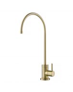 Purita 100% Lead-Free Kitchen Water Filter Faucet in Brushed Gold