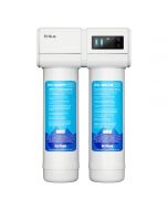 2-Stage Carbon Block Under-Sink Water Filtration System with Digital Display Monitor