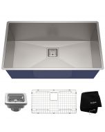 Buy 24 Inch Stainless Steel Single Bowl Laundry Sink | Kraus Sink