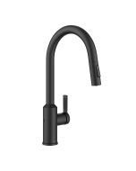Oletto Touchless Sensor Kitchen Faucet in Matte Black | Pull-Down Single Handle Kitchen Faucet