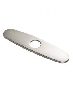 10" Deck Plate for Kitchen Faucet in Stainless Steel 