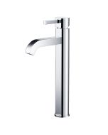 Single Handle Vessel Bathroom Faucet in Chrome