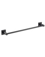 18" Bathroom Towel Bar in Matte Black