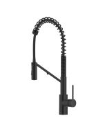 2-in-1 Commercial Style Pull-Down Single Handle Water Filter Kitchen Faucet for Reverse Osmosis or Water Filtration System in Matte Black