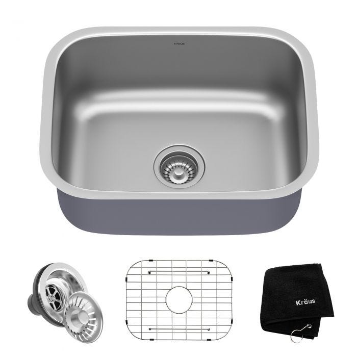 Undermount Single Bowl Kitchen Sinks