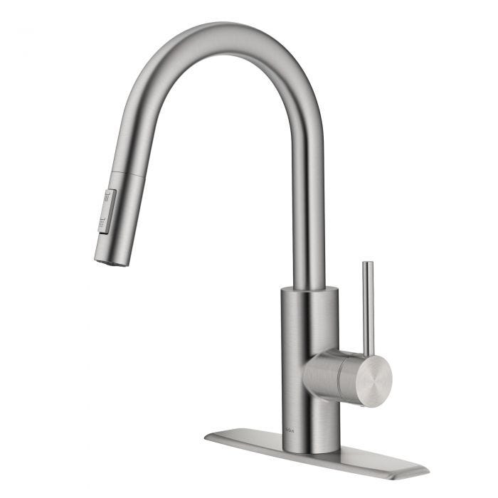 Kitchen Faucet With QuickDock Top Mount Installation Assembly | Kraus