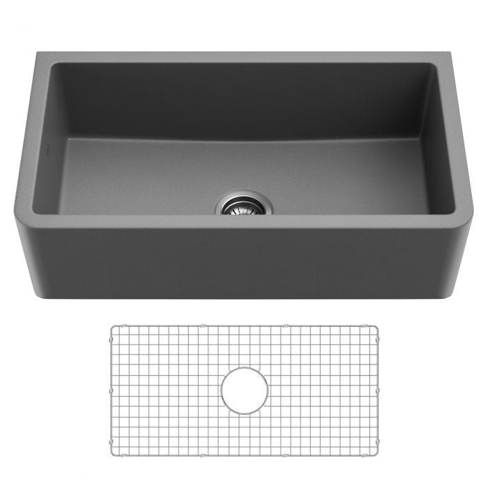 Premium Quality 33-Inch Farmhouse Single Bowl Kitchen Sink