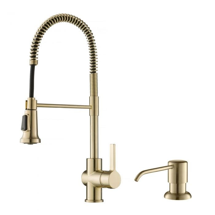 Commercial Kitchen Faucet With Deck