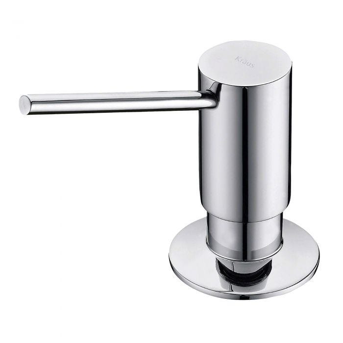 Kitchen Soap Dispenser Pump Stainless Steel Counter Mount Refillable Faucet Kit 