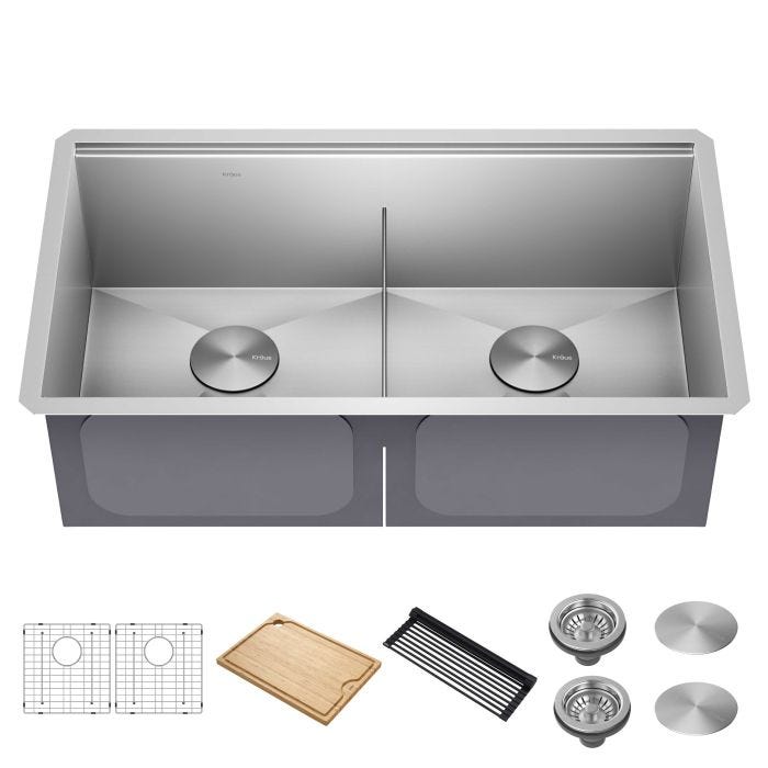 Double Bowl Kitchen Sink