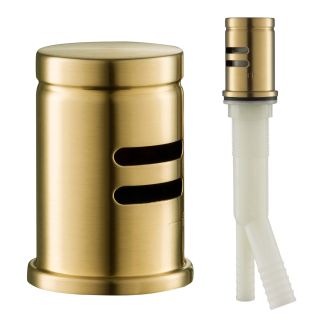 Dishwasher Air Gap in Brushed Brass