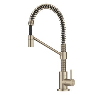 Single Handle Drinking Water Filter Faucet | Water Filtration System in Spot-Free Antique Champagne Bronze