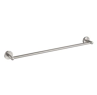 24" Bathroom Towel Bar in Brushed Nickel