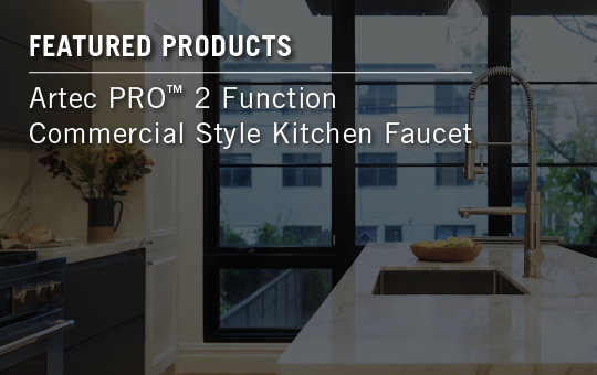 Artec Pro 2 function commercial style kitchen Faucet