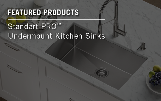 Standard Pro Undermount kitchen Sinks